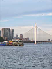Modern city in Guangzhou China.