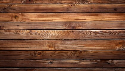 Fototapeta premium Wooden planks background wall. Textured rustic wood old paneling for walls, interiors and construction.