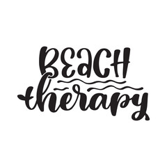 Obraz premium Hand drawn lettering compositions about Summer. Funny season slogans. Isolated calligraphy quotes for travel agency, beach party. Great design for banner, postcard, print or poster.