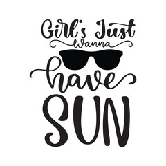 Hand drawn lettering compositions about Summer. Funny season slogans. Isolated calligraphy quotes for travel agency, beach party. Great design for banner, postcard, print or poster.