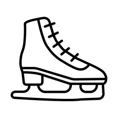 Ice Skates Icon Design