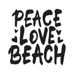 Hand drawn lettering compositions about Summer. Funny season slogans. Isolated calligraphy quotes for travel agency, beach party. Great design for banner, postcard, print or poster.