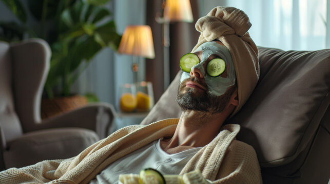 Man Time, Redefined: Relaxing Spa Day with a Facial and Eye Treatment