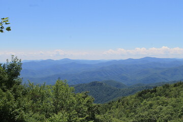 landscape in the mountains