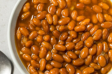 Homemade American Barbecue Baked Beans