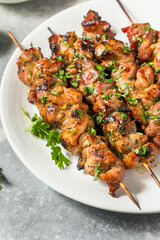 Homemade Thai Pork Skewers