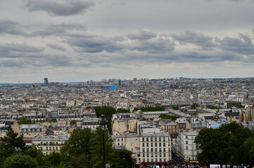 Sightseeing in Paris through Montmartre, the Latin Quarter, Notre Dame, the Eiffel Tower, the Champs Elys&eacute;es, the Louvre Museum and the streets with ancient buildings, in the year of the Olympic Games