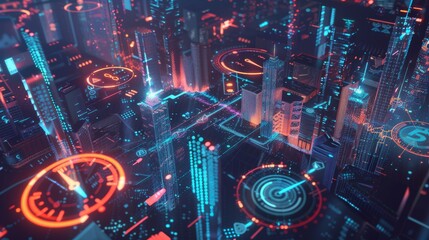 Detailed Forex Market Cycle Illustration: Trading Phases and Key Sessions Across Time Zones