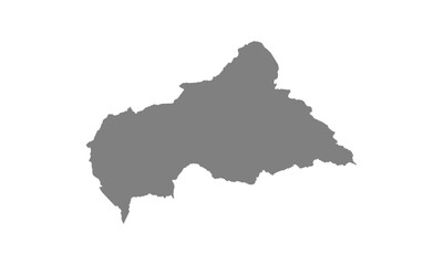 Map of Central African Republic