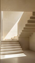 Modern Minimalist Concrete Staircase Design