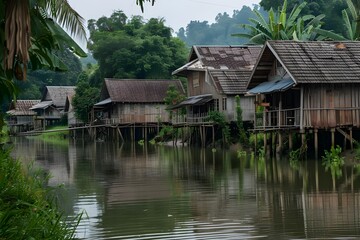 house on the river