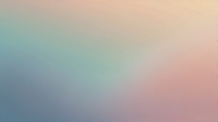 Obraz premium Soft pastel gradient background with calming and soothing tones