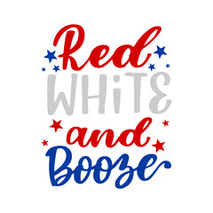 American patriotic quote lettering vector illustration isolated. 4th of July typography design. 4th of july quotes patriotic, Lettering text print for cricut, Design for shirt.