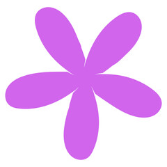 purple flower icon