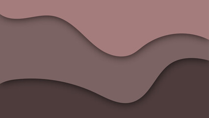 Abstract paper cut shape wave background