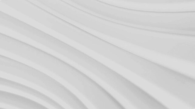 white 3d wave cosmetics and fashion