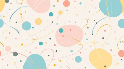 A colorful background with many different colored circles