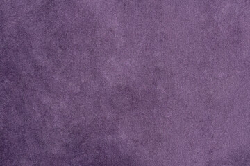 Purple colored  velvet background fabric with elegant texture