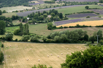 Obraz premium Paysage de la colline de Sault