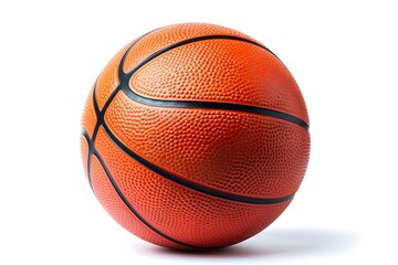 Fototapeta premium basketball ball isolated on white