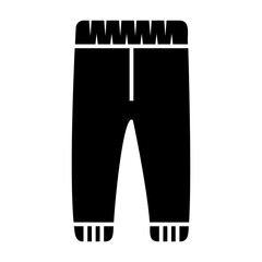 jogger pants Solid icon