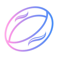 ring Line Gradient Icon