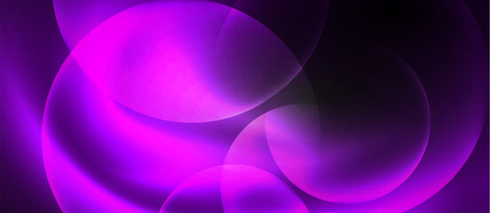 Glowing light neon shiny background. Vector Illustration For Wallpaper, Banner, Background, Card, Book Illustration, landing page