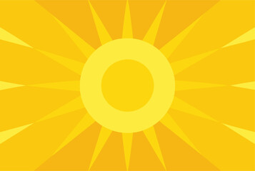 Sunshine yellow abstract background with smooth curves and light gradients. Perfect for bright, cheerful designs.