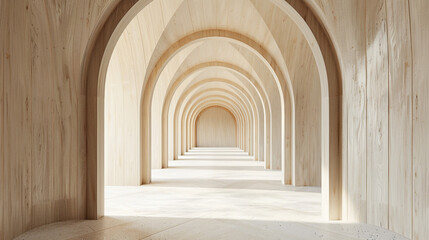 Arch corridor.