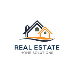 Fototapeta premium Building real estate logo design