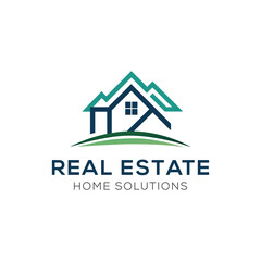 Fototapeta premium Building real estate logo design