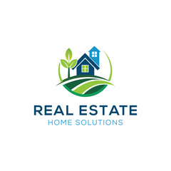 Fototapeta premium Building real estate logo design