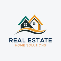 Fototapeta premium Building real estate logo design