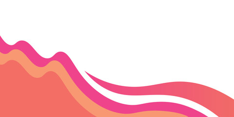 Colorful abstract background with gradient color. Template banner esign with liquid shape. modern background