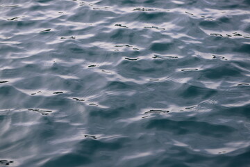 Lake dark blue water background