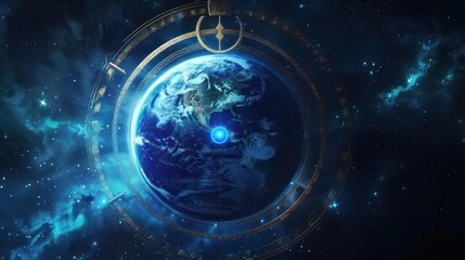 Obraz premium Celestial Earth