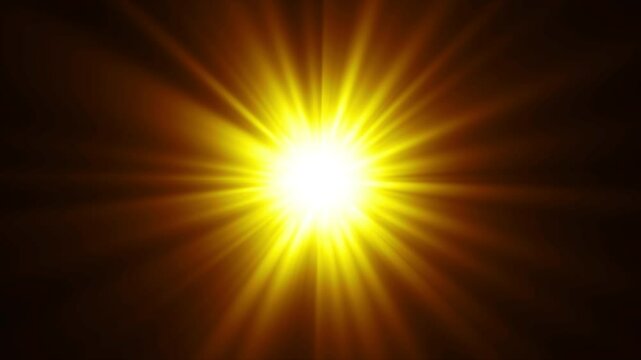 Radiant Light Ray Burst Loop Background