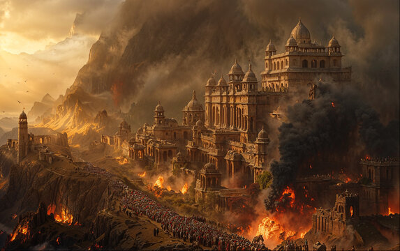 The war of Mahabharat, ancient history, Indian war, biggest war on India, Indian culture, history of India