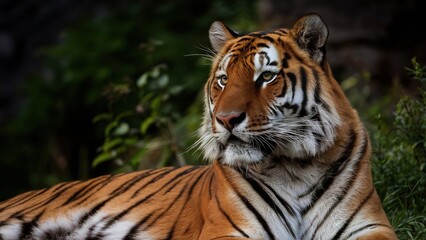 Majestic Bengal Tiger in the Wild