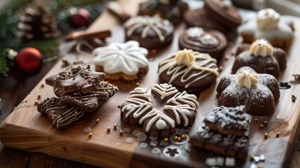 Homemade Christmas treats.