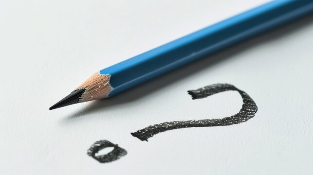 The Pencil and Question Mark