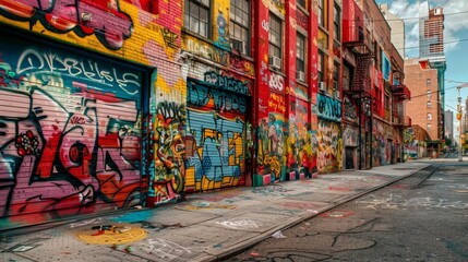 Vibrant Urban Mural Masterpieces A Kaleidoscope of Color and Creativity in the City