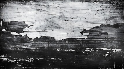 Black and White Vintage Photo Texture