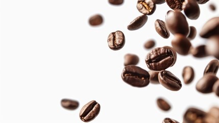 Obraz premium Coffee Beans in Motion