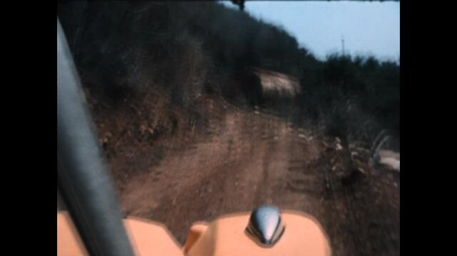 Buggy Rides 1978 - POV of a dune buugy ride through the Santa Monica Mountains in Southern California in the 1970s