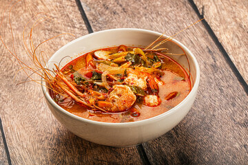Thai traditional cuisine - Tom Yum soup