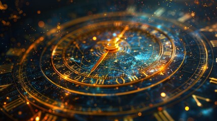 Celestial Clock: A Timepiece of the Cosmos