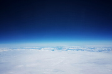 Flying over a glacier, a view from low Earth orbit