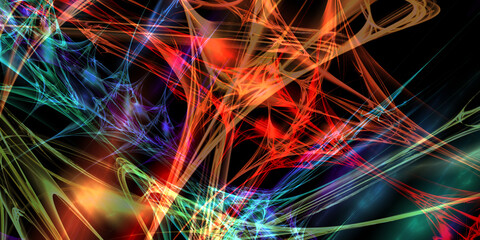 Fototapeta premium Fraktaler Hintergrund für Webseite und Druckvorlage