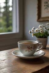 Fototapeta premium cup of tea on the table